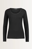 Basic top lange mouwen