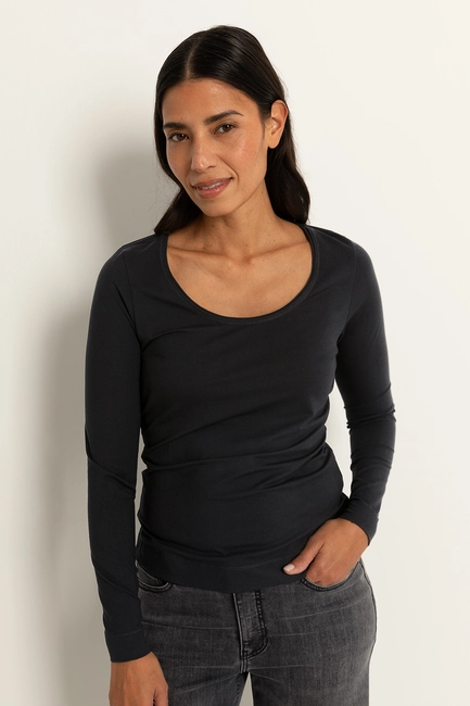 Basic top lange mouwen