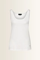 Basic top met brede banden Monari