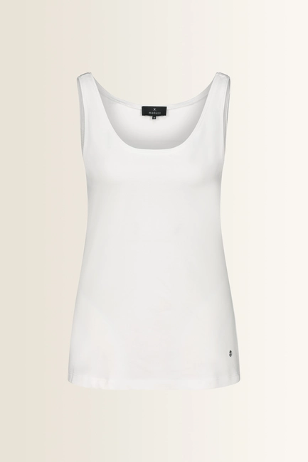 Basic top met brede banden Monari