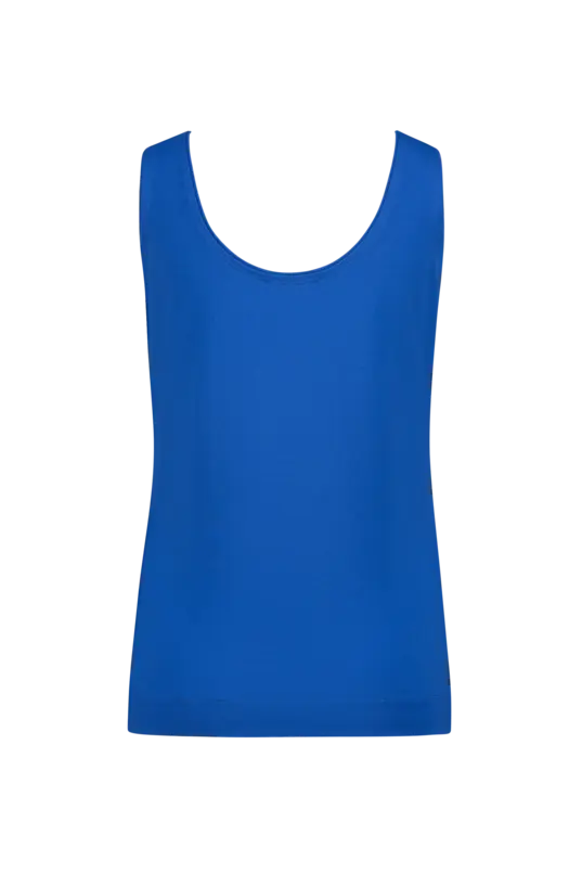 Basic top mouwloos