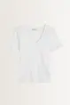 Basic V-hals T-shirt Marc O'Polo