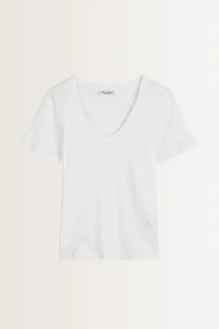 Basic V-hals T-shirt Marc O'Polo