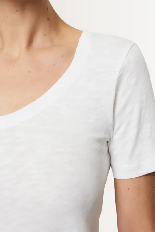 Basic V-hals T-shirt Marc O'Polo