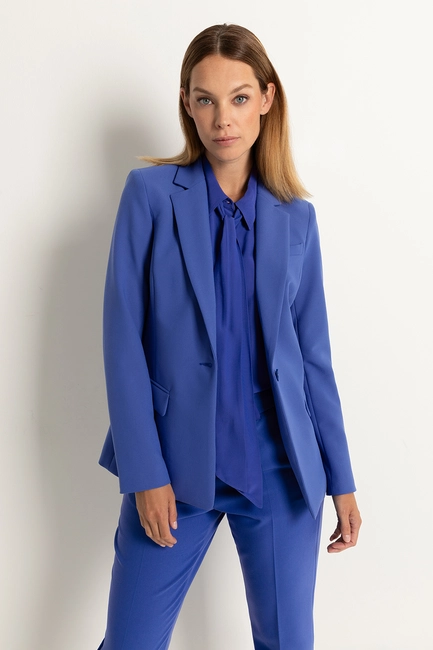 Basis blazer stretch