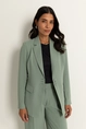 Blazer in soepelvallende crêpestof