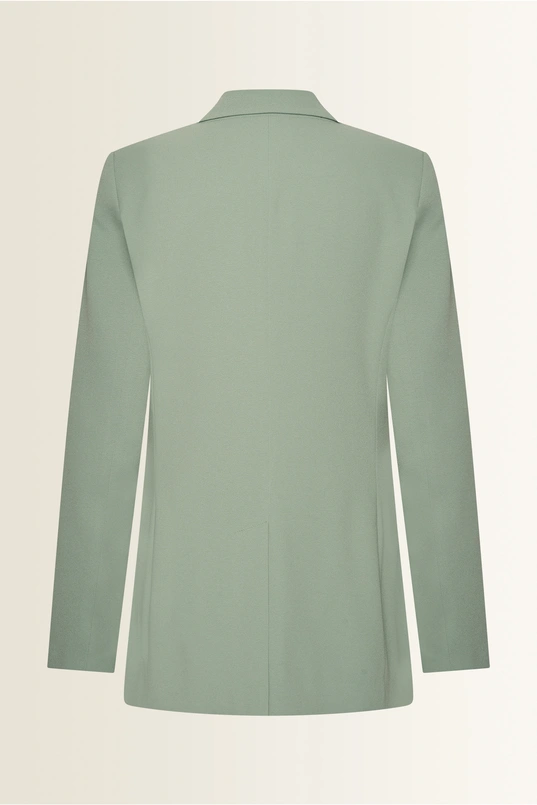 Blazer in soepelvallende crêpestof