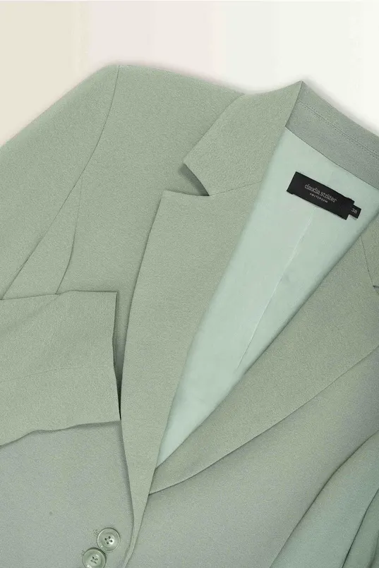Blazer in soepelvallende crêpestof