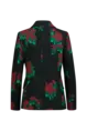 Blazer met bloemprint