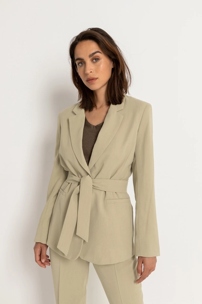 Blazer met ceintuur