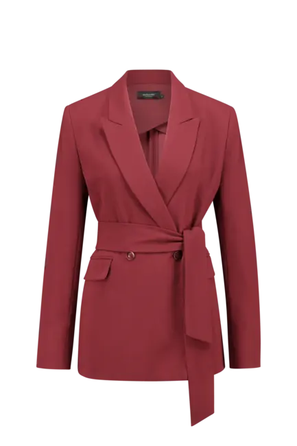 Blazer met ceintuur