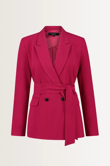 Blazer met ceintuur