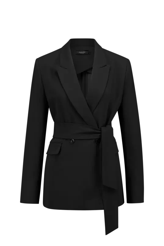 Blazer met ceintuur