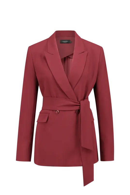 Blazer met ceintuur