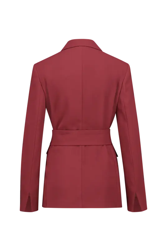 Blazer met ceintuur