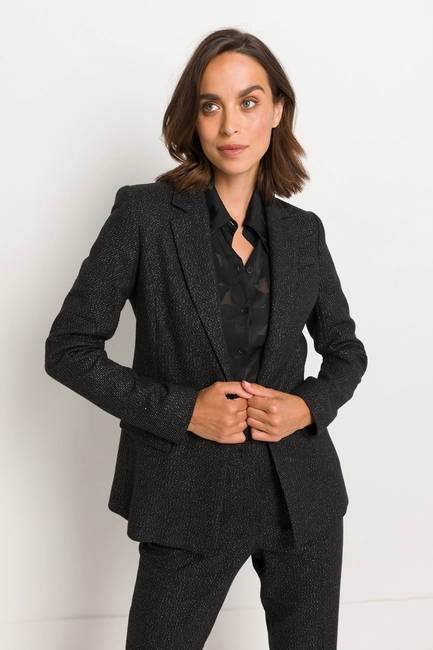 Blazer met lurex