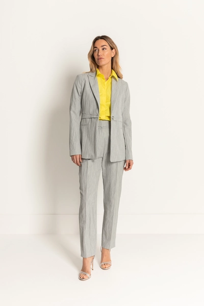 Blazer met plooidetail