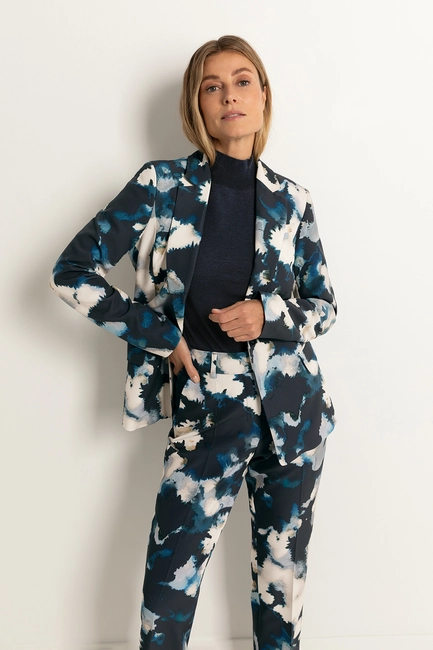Blazer met print
