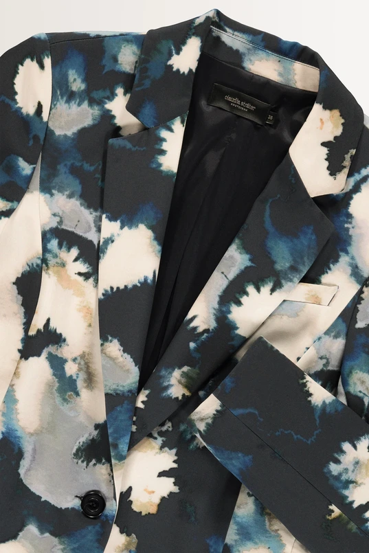 Blazer met print