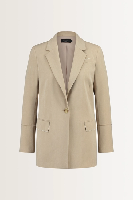 Blazer met subtiele details