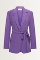 Blazer met tailleceintuur