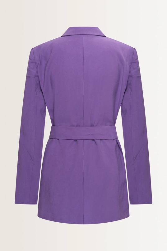 Blazer met tailleceintuur