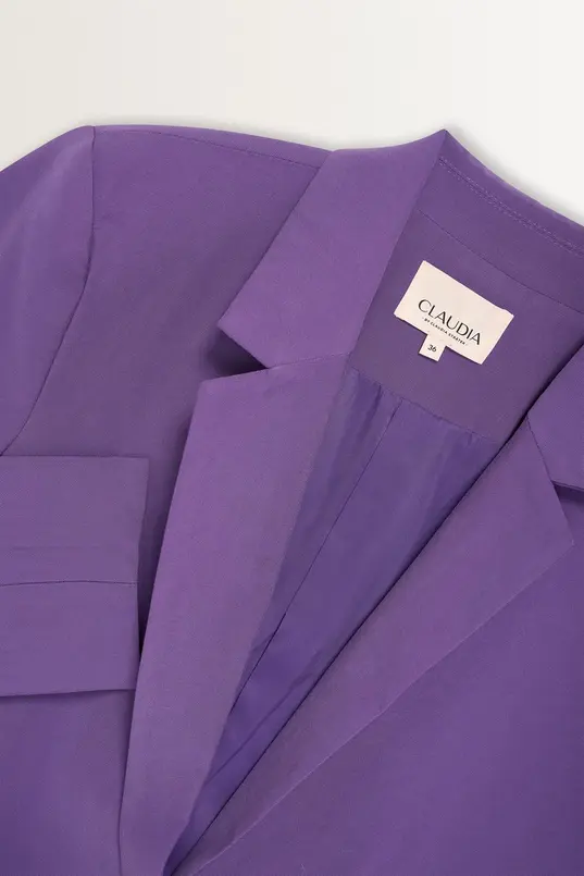 Blazer met tailleceintuur