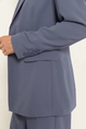 Blazer van kreukarme crêpe