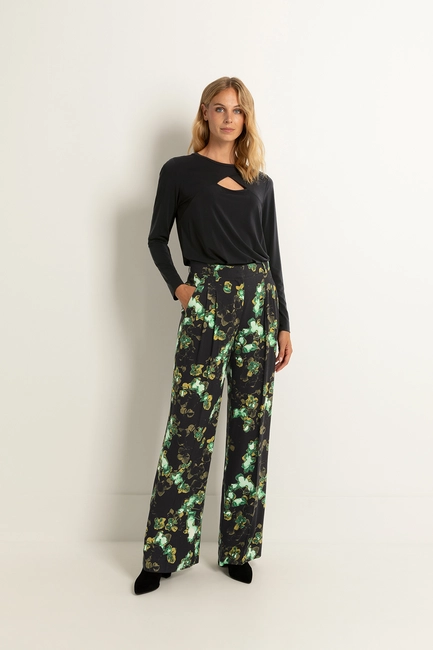 Bloemenprint pantalon