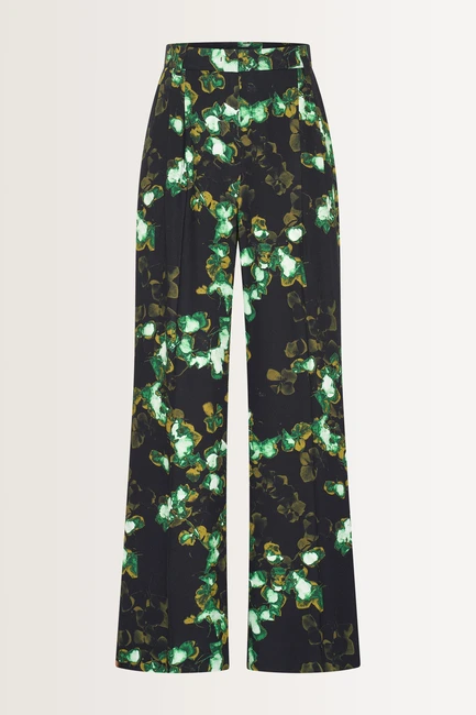 Bloemenprint pantalon