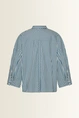 Blouse diagonale strepen