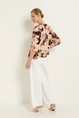 Blouse in all-over print
