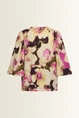 Blouse in all-over print