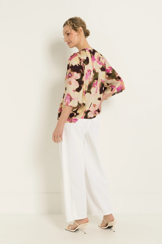 Blouse in all-over print