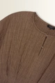Blouse in crinkle structuur