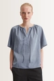 Blouse in gemêleerde chambray Marc O'Polo