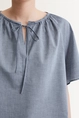 Blouse in gemêleerde chambray Marc O'Polo