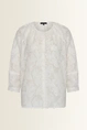 Blouse in jacquard dessin