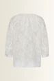 Blouse in jacquard dessin