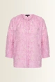 Blouse in jacquard dessin