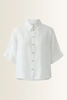 Blouse in linnen kwaliteit OUI