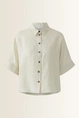 Blouse in linnen kwaliteit OUI