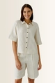 Blouse in linnen kwaliteit OUI