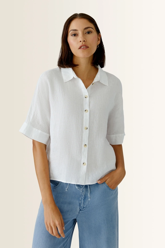 Blouse in linnen kwaliteit OUI