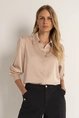 Blouse in soepele satijnkwaliteit