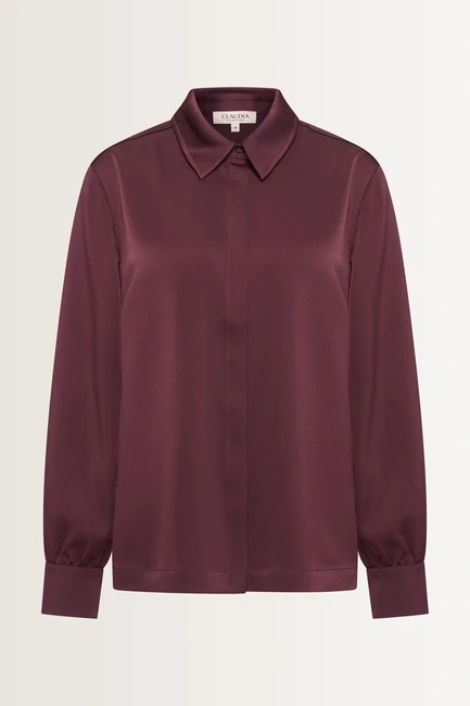 Blouse in soepele satijnkwaliteit