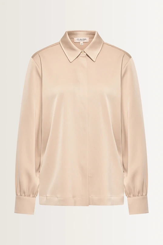 Blouse in soepele satijnkwaliteit