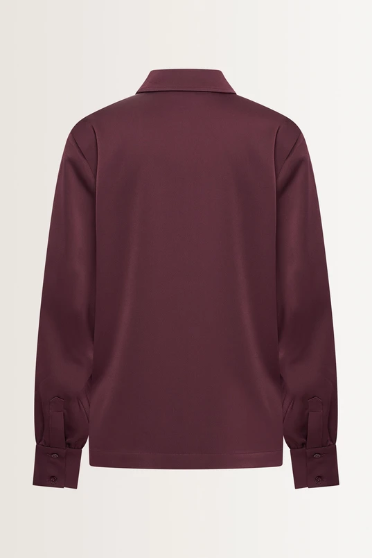 Blouse in soepele satijnkwaliteit