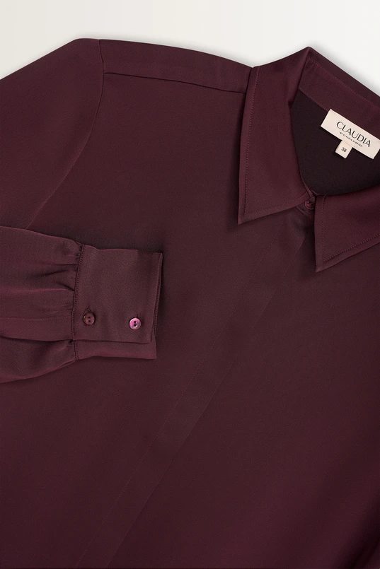 Blouse in soepele satijnkwaliteit