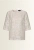 Blouse in structuurstof